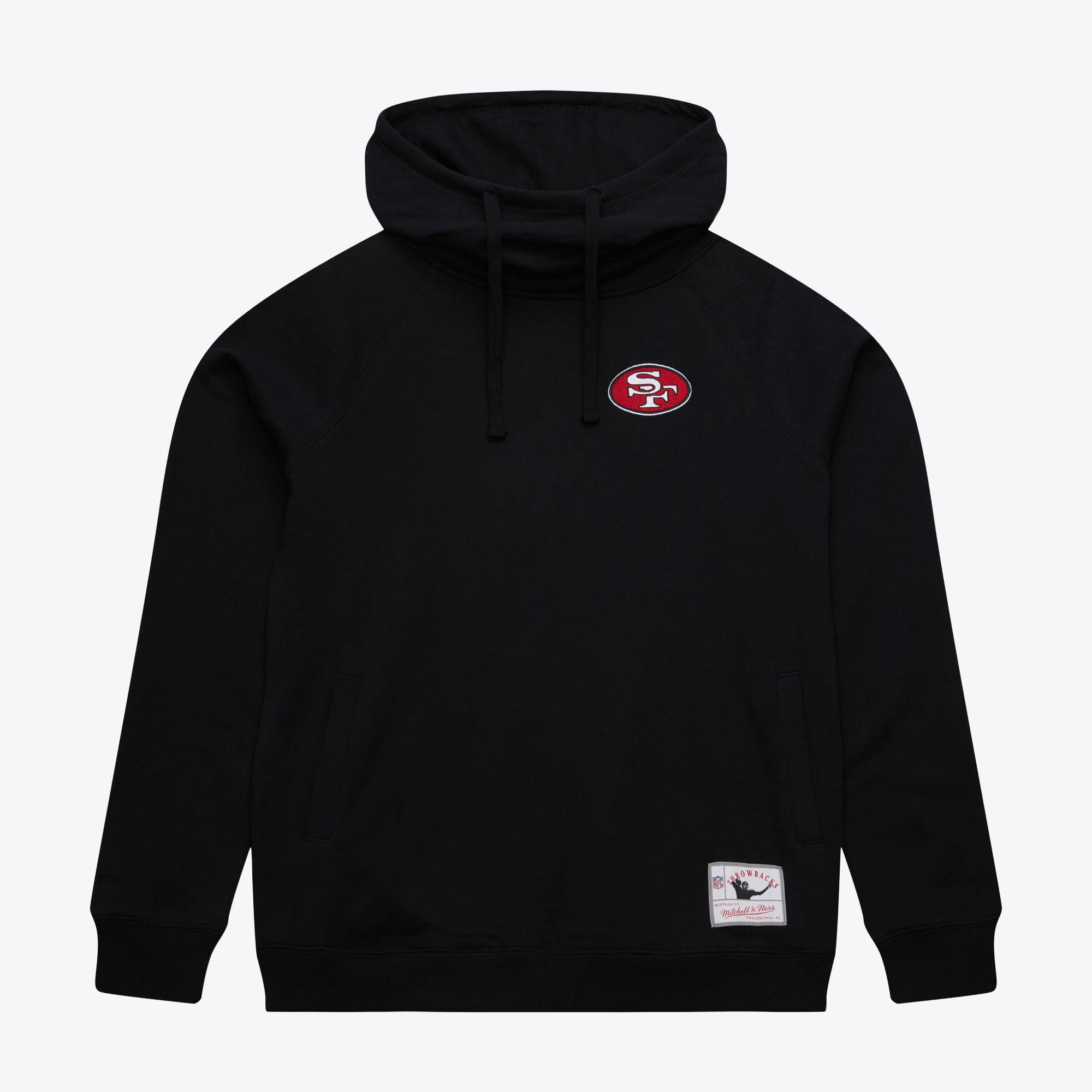 San Francisco 49ers Mitchell & Ness Damen-Pullover mit Stehkragen
