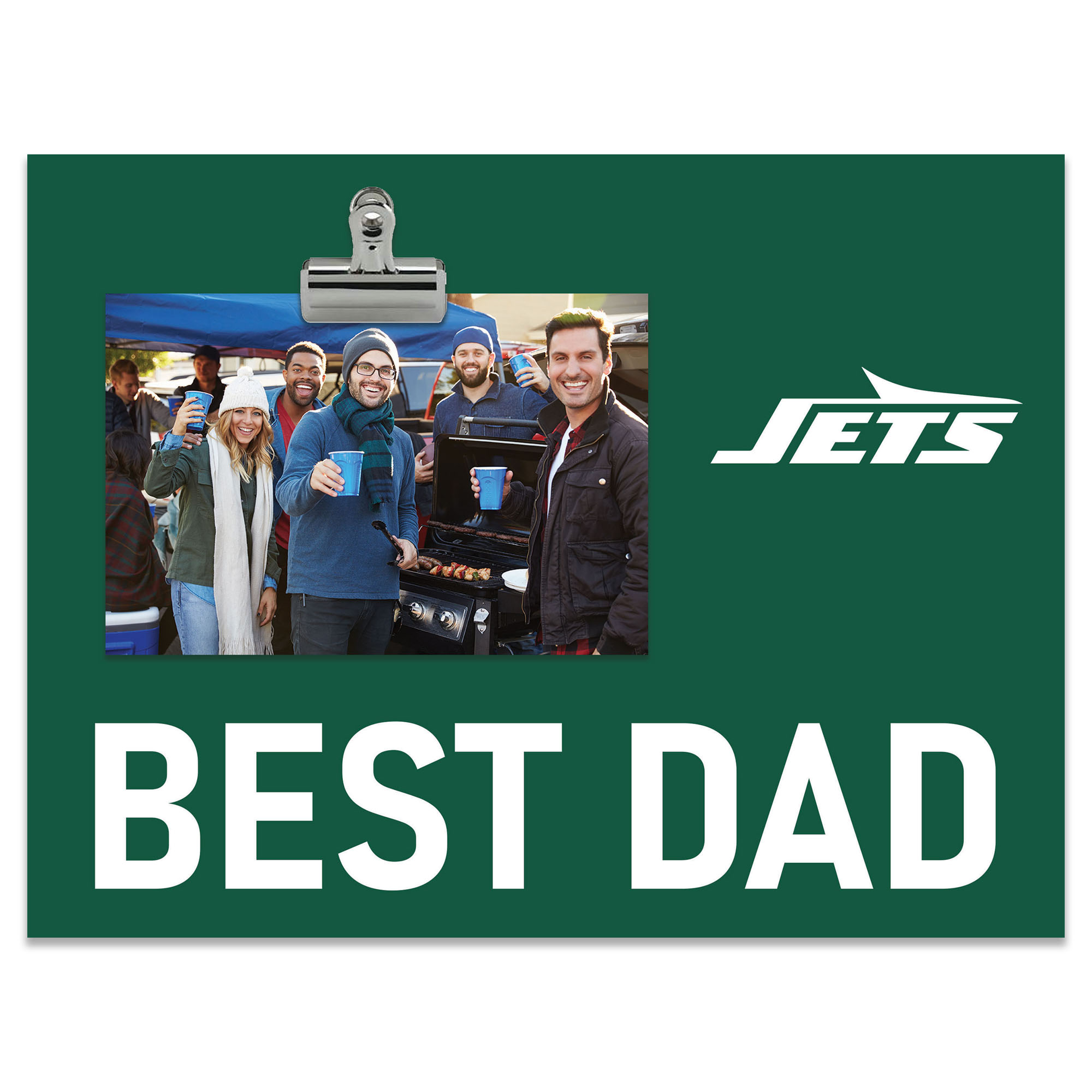New York Jets 8" x 10.5" Briteline Best Dad Clip Frame