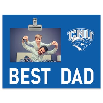 Christopher Newport Captains 8" x 10.5" Briteline Best Dad Clip Frame
