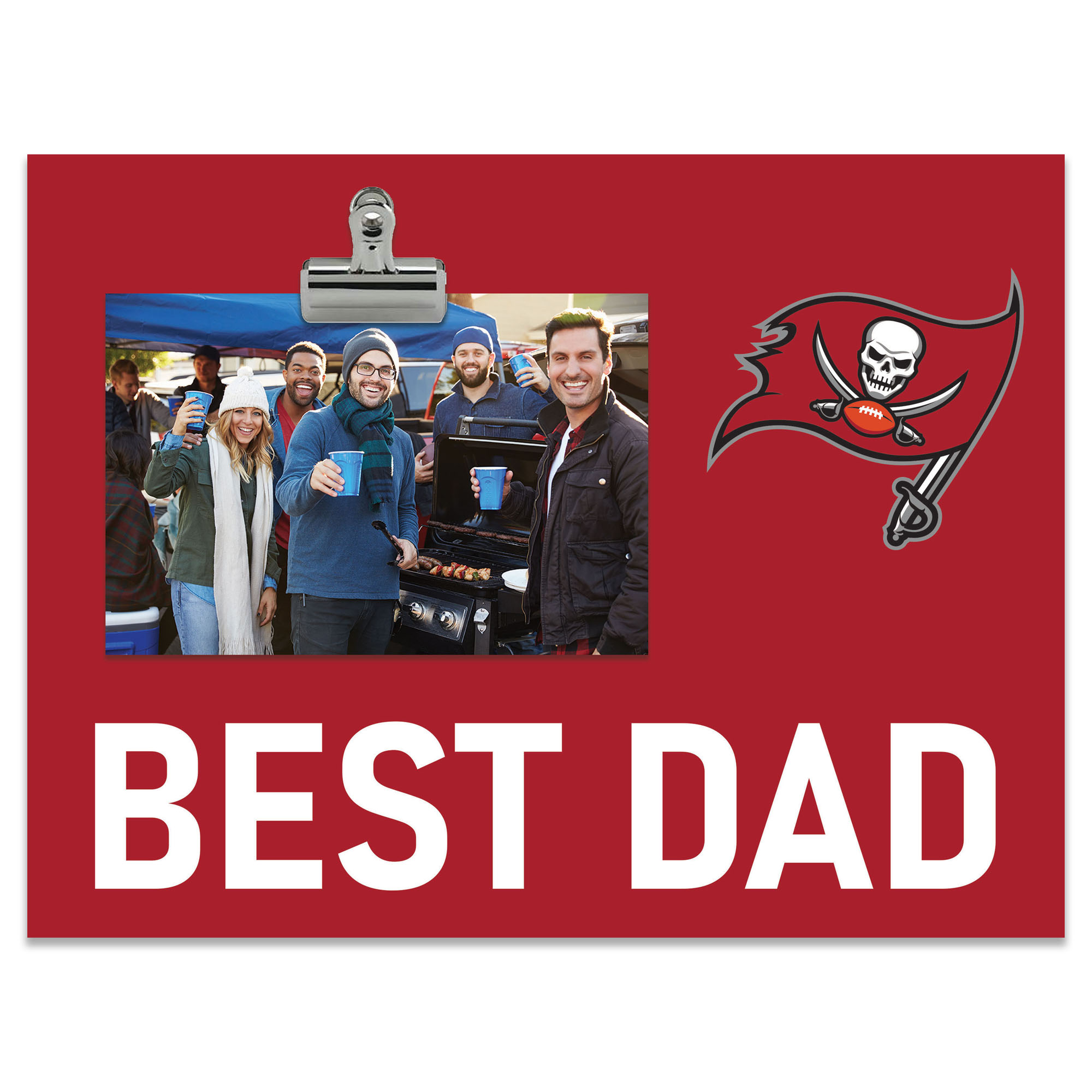 Tampa Bay Buccaneers 8″ x 10.5″ Briteline Best Dad Clip Frame