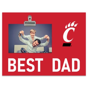 Cincinnati Bearcats 8" x 10.5" Briteline Best Dad Clip Frame