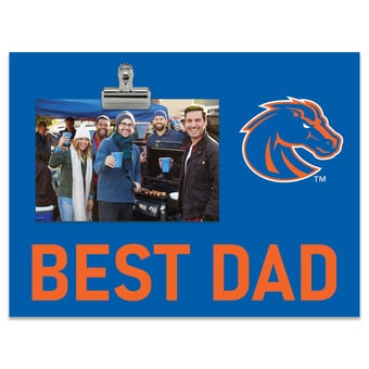 Boise State Broncos 8" x 10.5" Briteline Best Dad Clip Frame