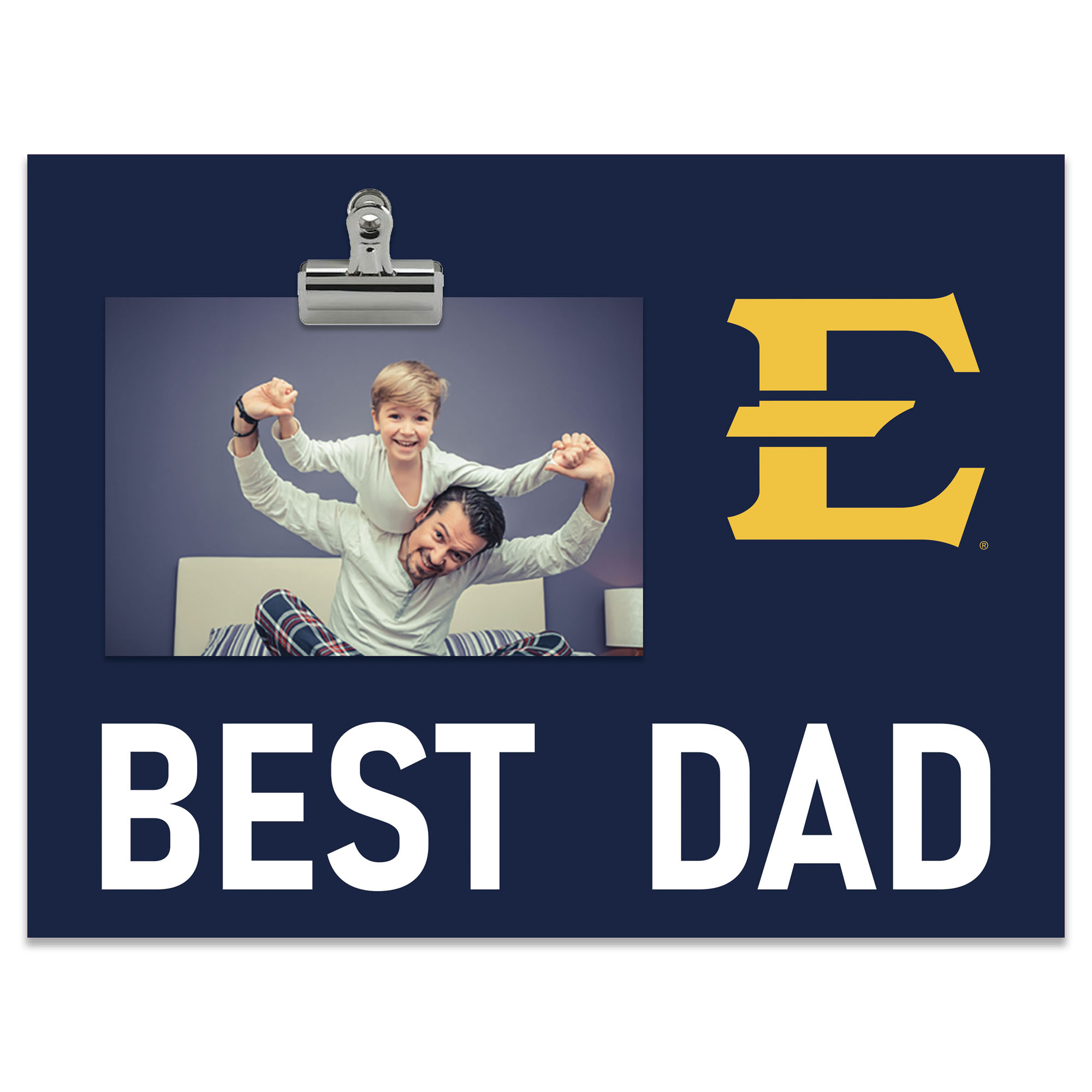 ETSU Buccaneers 8" x 10.5" Briteline Best Dad Clip Frame
