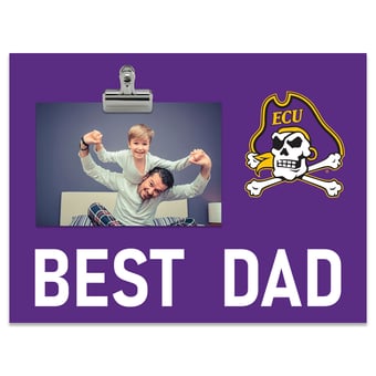 ECU Pirates 8" x 10.5" Briteline Best Dad Clip Frame