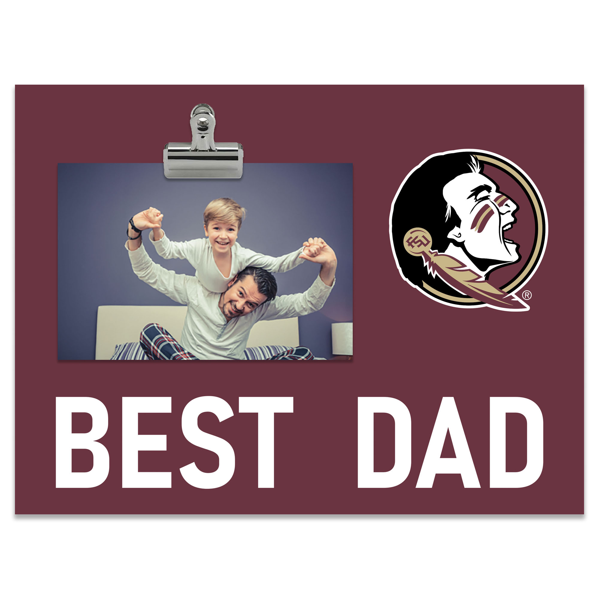 Florida State Seminoles 8″ x 10.5″ Briteline Best Dad Clip Frame Florida State Seminoles 8″ x 10.5″ Briteline Best Dad Clip Frame