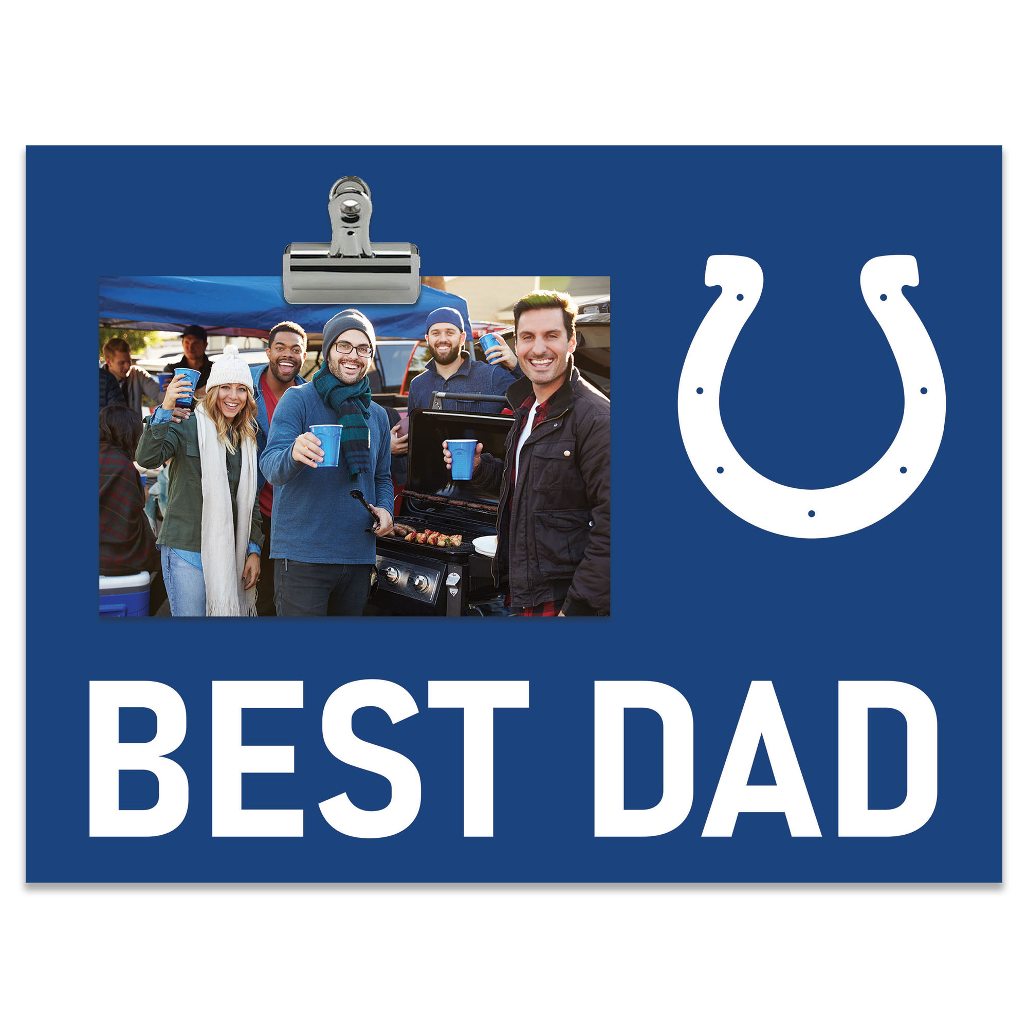 Indianapolis Colts 8" x 10.5" Briteline Best Dad Clip Frame