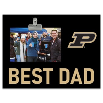 Purdue Boilermakers 8" x 10.5" Briteline Best Dad Clip Frame