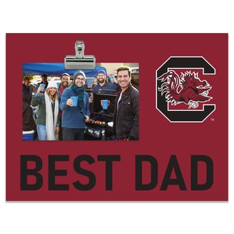 South Carolina Gamecocks 8" x 10.5" Briteline Best Dad Clip Frame