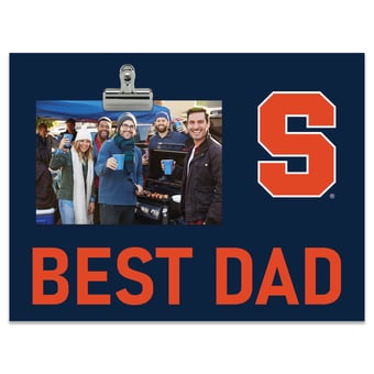 Syracuse Orange 8" x 10.5" Briteline Best Dad Clip Frame