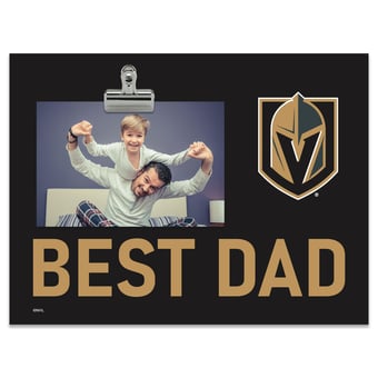 Vegas Golden Knights 8" x 10.5" Briteline Best Dad Clip Frame