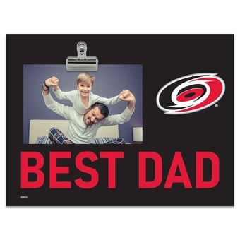 Carolina Hurricanes 8" x 10.5" Briteline Best Dad Clip Frame
