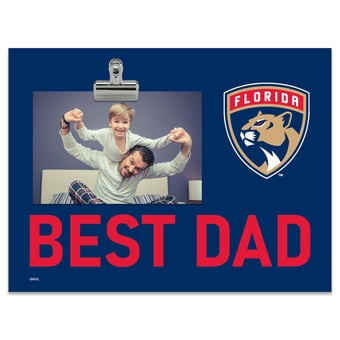 Florida Panthers 8" x 10.5" Briteline Best Dad Clip Frame