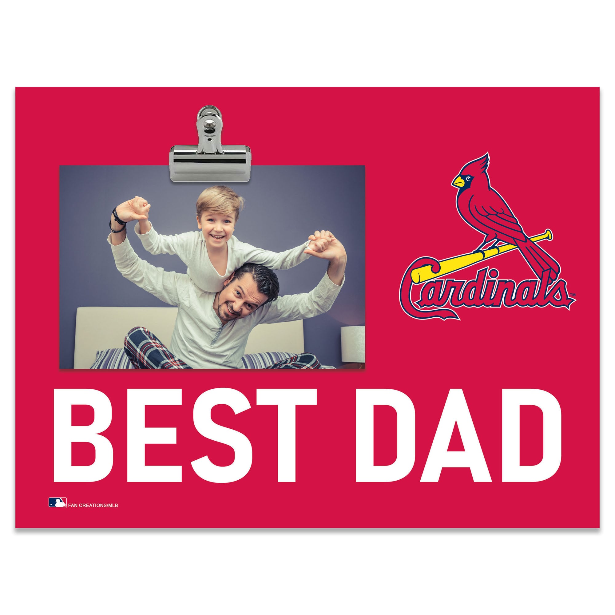 St. Louis Cardinals 8" x 10.5" Briteline Best Dad Clip Frame
