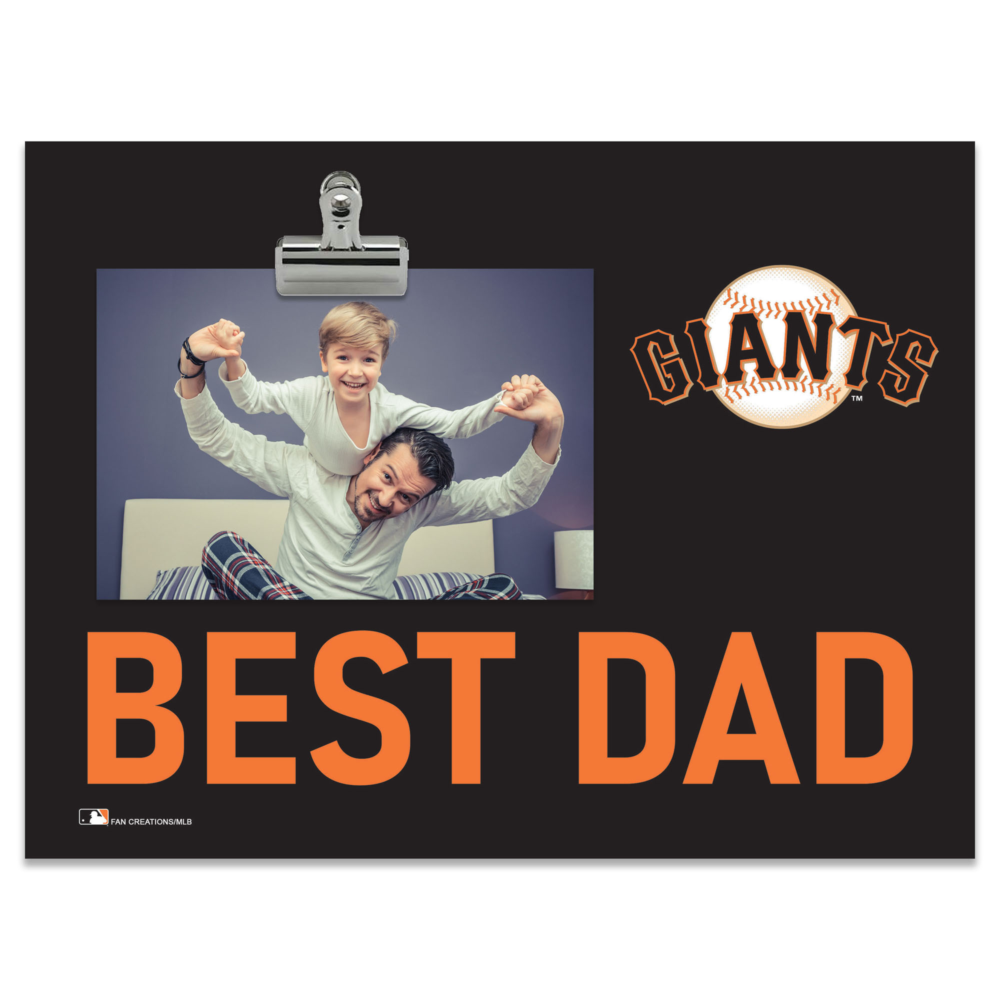 San Francisco Giants 8" x 10.5" Briteline Best Dad Clip Frame