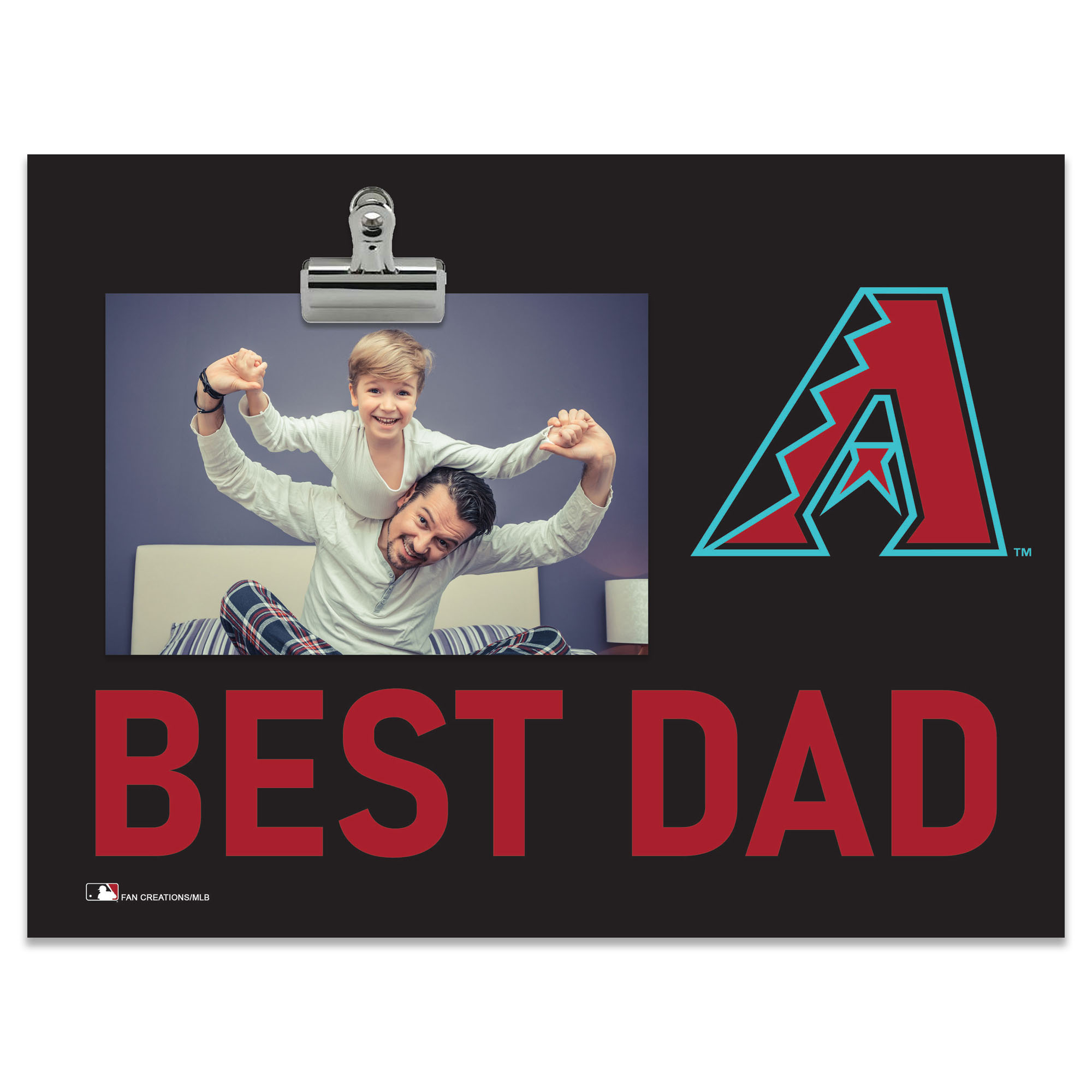 Arizona Diamondbacks 8" x 10.5" Briteline Best Dad Clip Frame