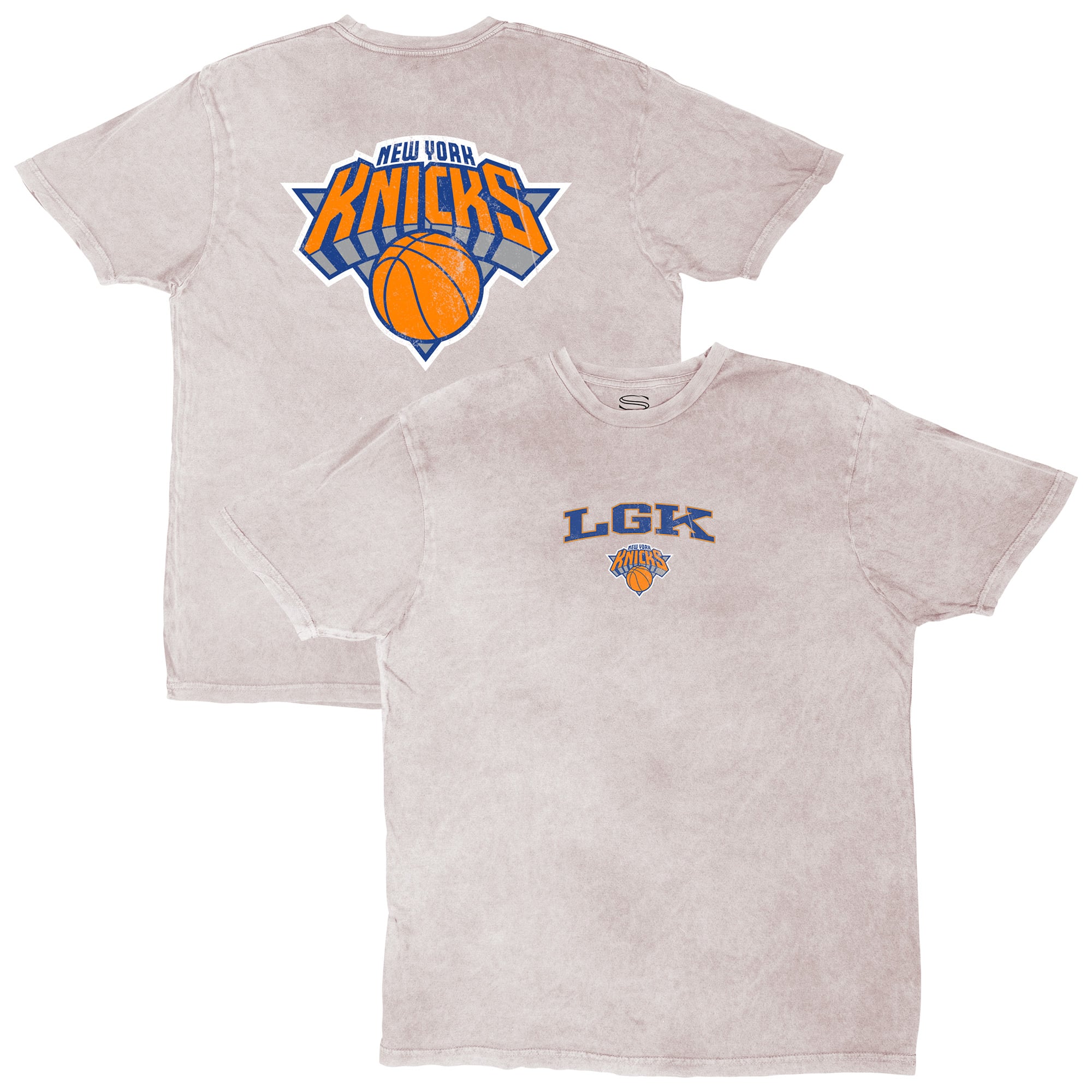 Unisex Stadium Essentials  Gray New York Knicks Oversized LGK Vintage T-Shirt