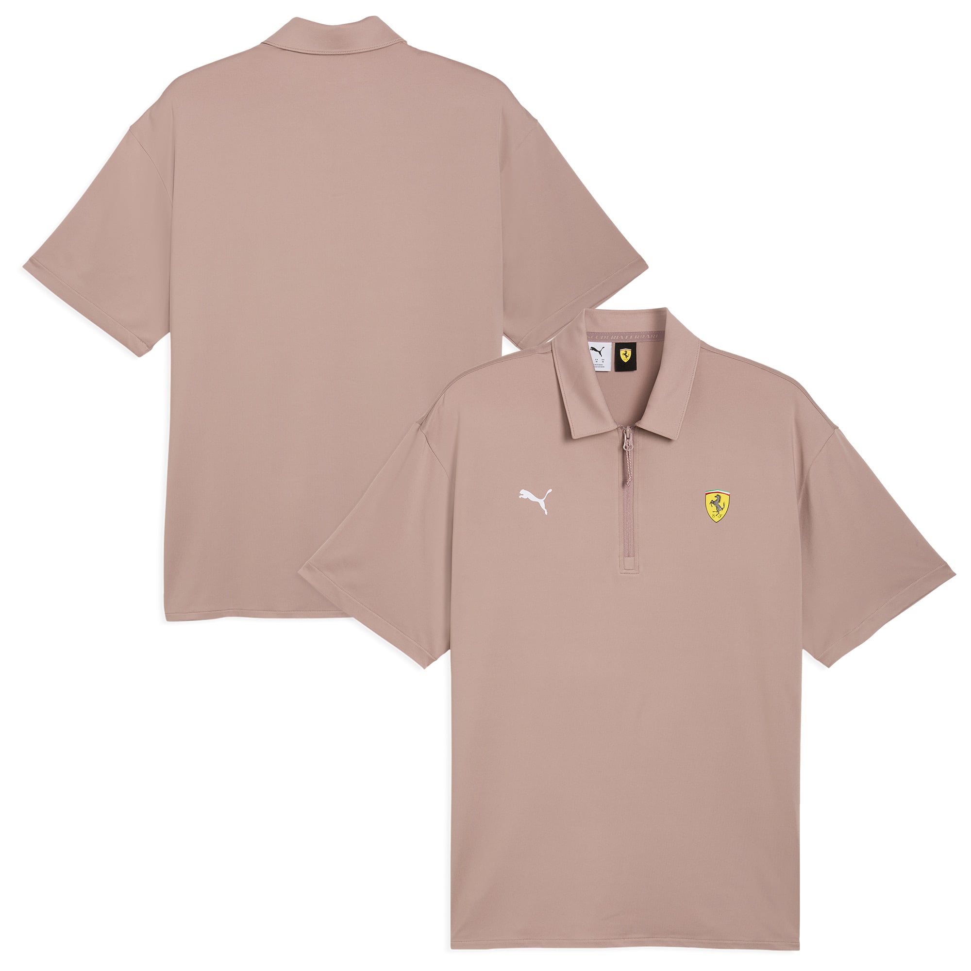 Ferrari Cloudspun Polo by Puma - Beige