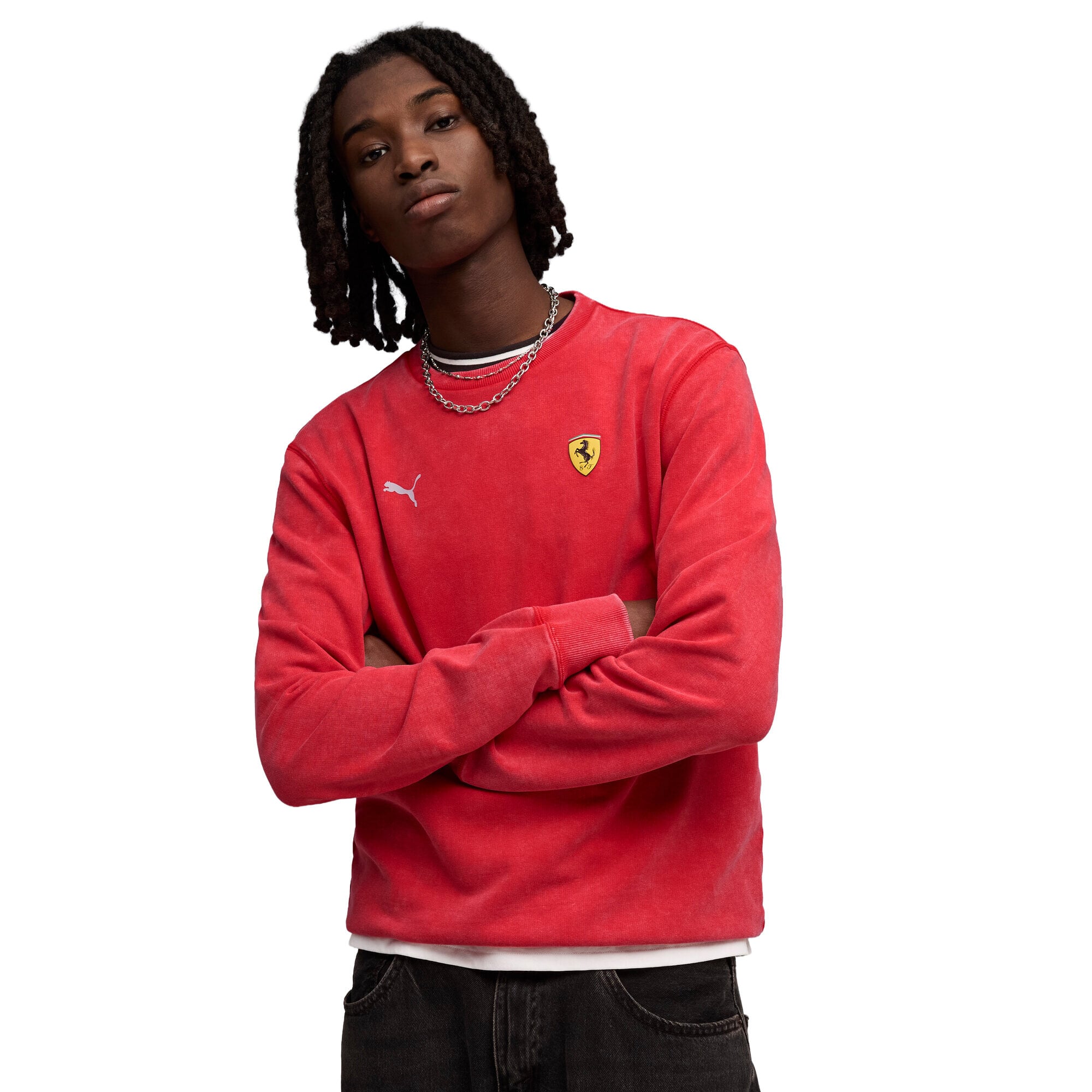 Ferrari Sweatshirt von Puma – Rot