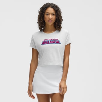 Women's lululemon Heathered Core Ultra Light Grey Colorado Avalanche Cates T-Shirt