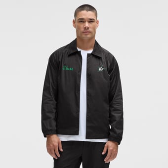Men's lululemon Black Dallas Stars Coaches Full-Button Jacket