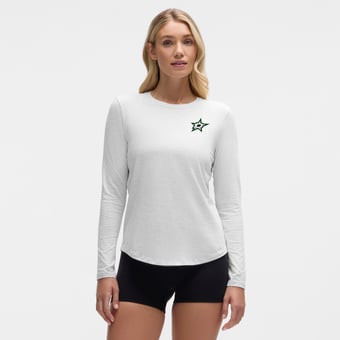 Women's lululemon Heathered Core Ultra Light Grey Dallas Stars Love Long Sleeve T-Shirt