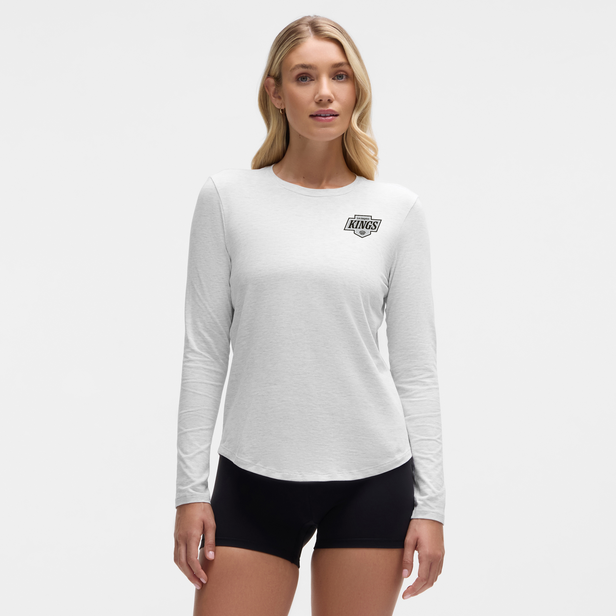 Women’s lululemon Heathered Core Ultra Light Grey Los Angeles Kings Love Long Sleeve T-Shirt Women’s lululemon Heathered Core Ultra Light Grey Los Angeles Kings Love Long Sleeve T-Shirt