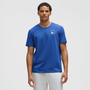 Men's lululemon Blue New York Rangers Soft Jersey T-Shirt