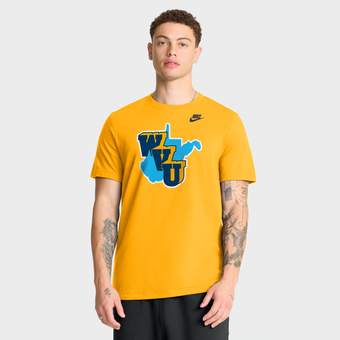 Men's Nike Gold West Virginia Mountaineers 1965 Throwback T-Shirt