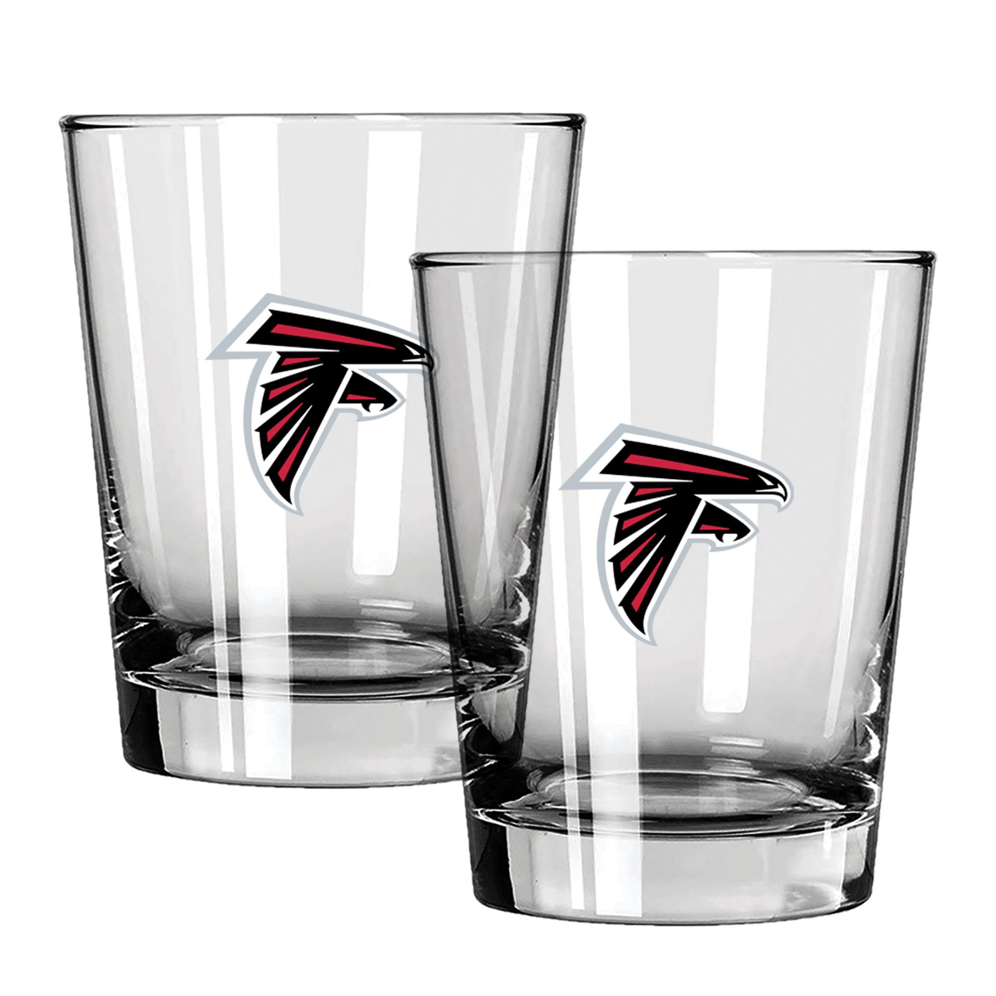 The Memory Company Atlanta Falcons 15oz. Two-Pack Rocks Glass Gift Set