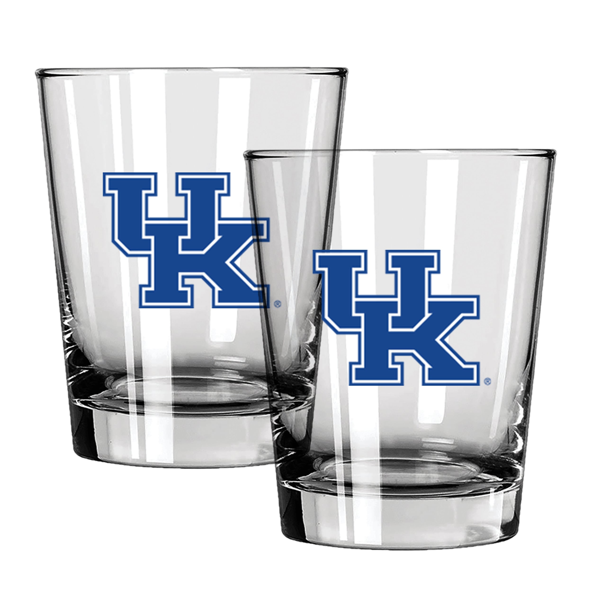 The Memory Company Kentucky Wildcats 15oz. Two-Pack Rocks Glass Gift Set