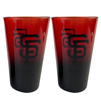 The Memory Company San Francisco Giants Two-Pack 16oz. Ombre Pint Glass Set