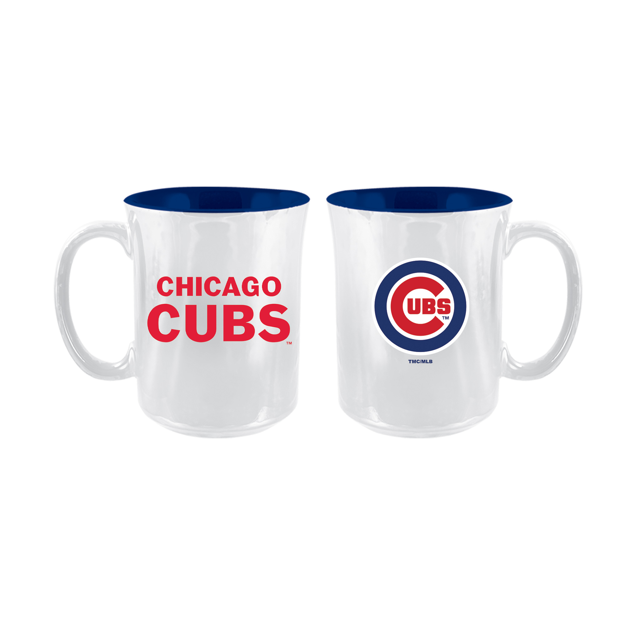The Memory Company Chicago Cubs 2-Pack 15oz. Iridescent Ceramic Mug Set