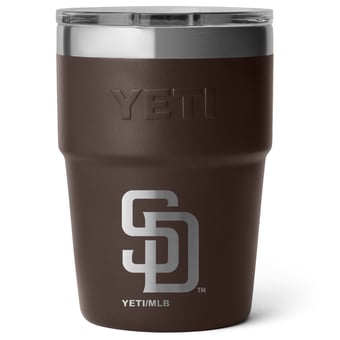 YETI San Diego Padres 16oz. Rambler Stackable Cup with MagSlider Lid