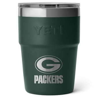 YETI Green Bay Packers 16oz. Rambler Stackable Cup with MagSlider Lid