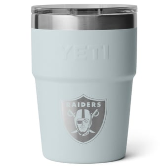 YETI Las Vegas Raiders 16oz. Rambler Stackable Cup with MagSlider Lid
