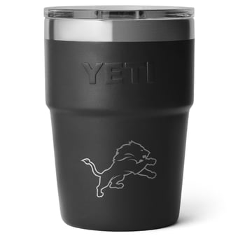 YETI Detroit Lions 16oz. Rambler Stackable Cup with MagSlider Lid
