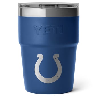 YETI Indianapolis Colts 16oz. Rambler Stackable Cup with MagSlider Lid