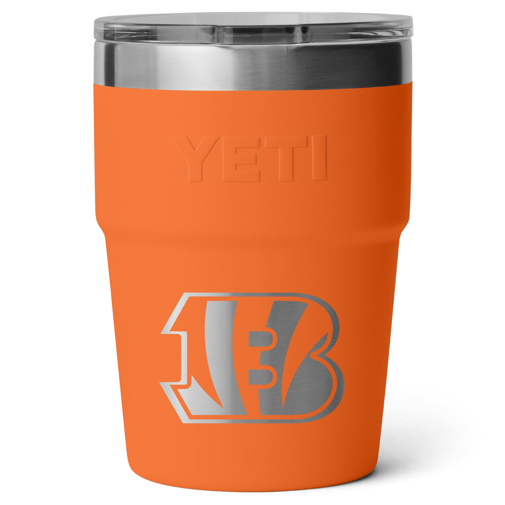 YETI Cincinnati Bengals 16oz. Rambler Stackable Cup with Magslider Lid YETI Cincinnati Bengals 16oz. Rambler Stackable Cup with Magslider Lid