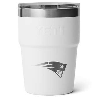 YETI New England Patriots 16oz. Rambler Stackable Cup with MagSlider Lid