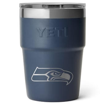YETI Seattle Seahawks 16oz. Rambler Stackable Cup with MagSlider Lid