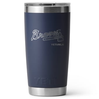YETI Atlanta Braves 20oz. Rambler Tumbler with Magslider Lid