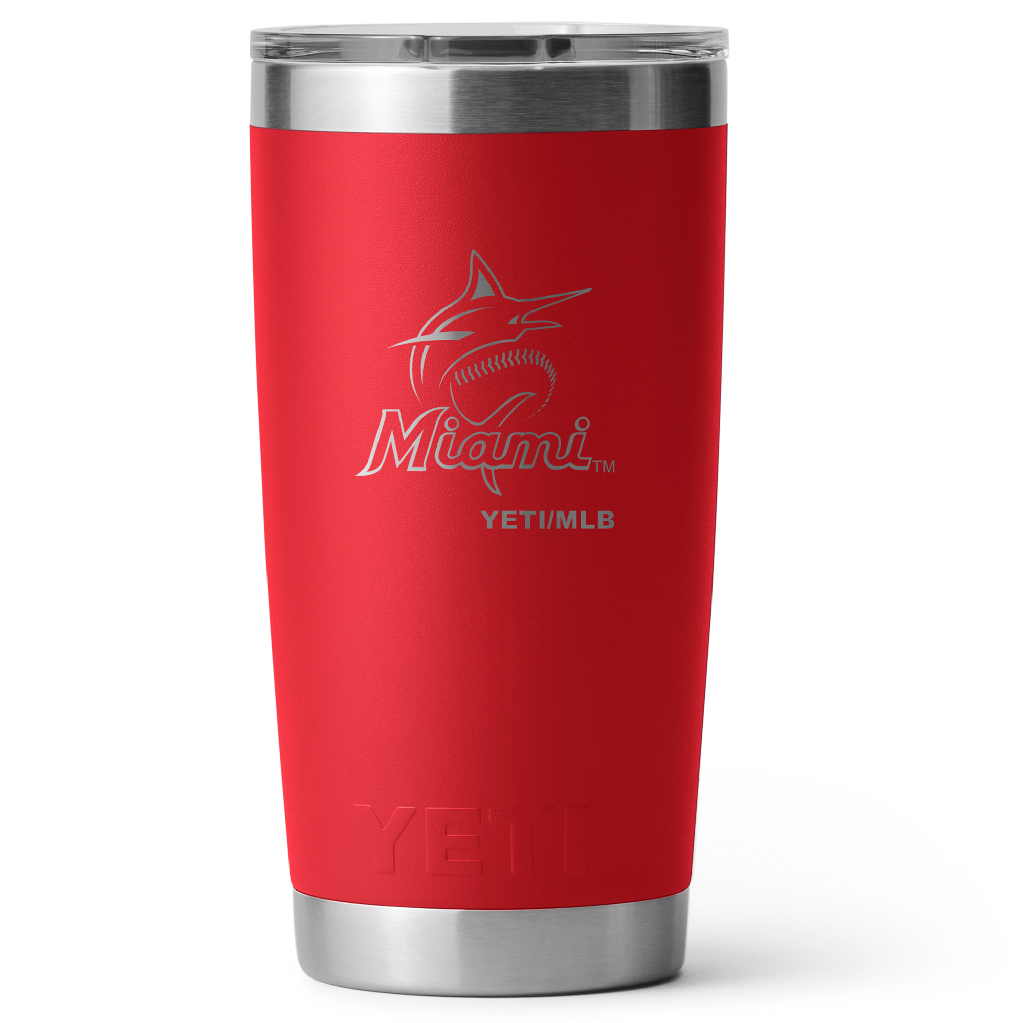 YETI Miami Marlins 20oz. Rambler Tumbler with Magslider Lid