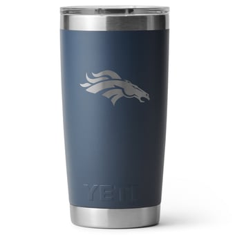 YETI  Denver Broncos 20oz. Rambler Tumbler with Magslider Lid