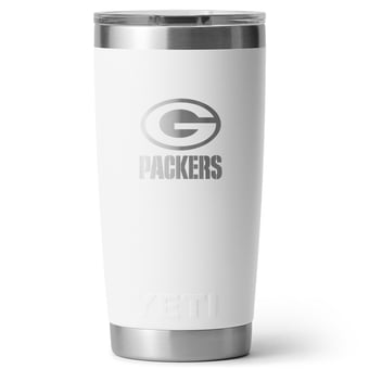 YETI  Green Bay Packers 20oz. Rambler Tumbler with Magslider Lid