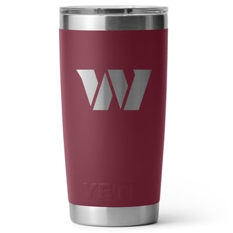 YETI Washington Commanders 20oz. Rambler Tumbler with Magslider Lid