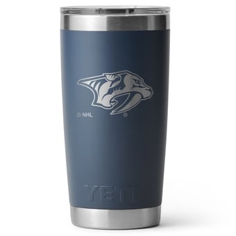 YETI Nashville Predators 20oz. Rambler Tumbler with Magslider Lid