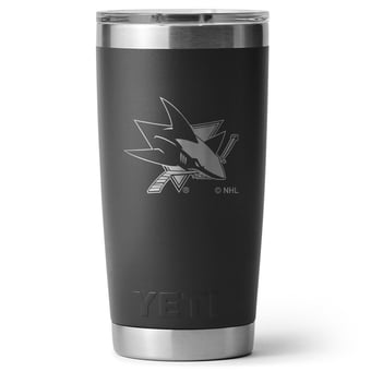 YETI  San Jose Sharks 20oz. Rambler Tumbler with Magslider Lid