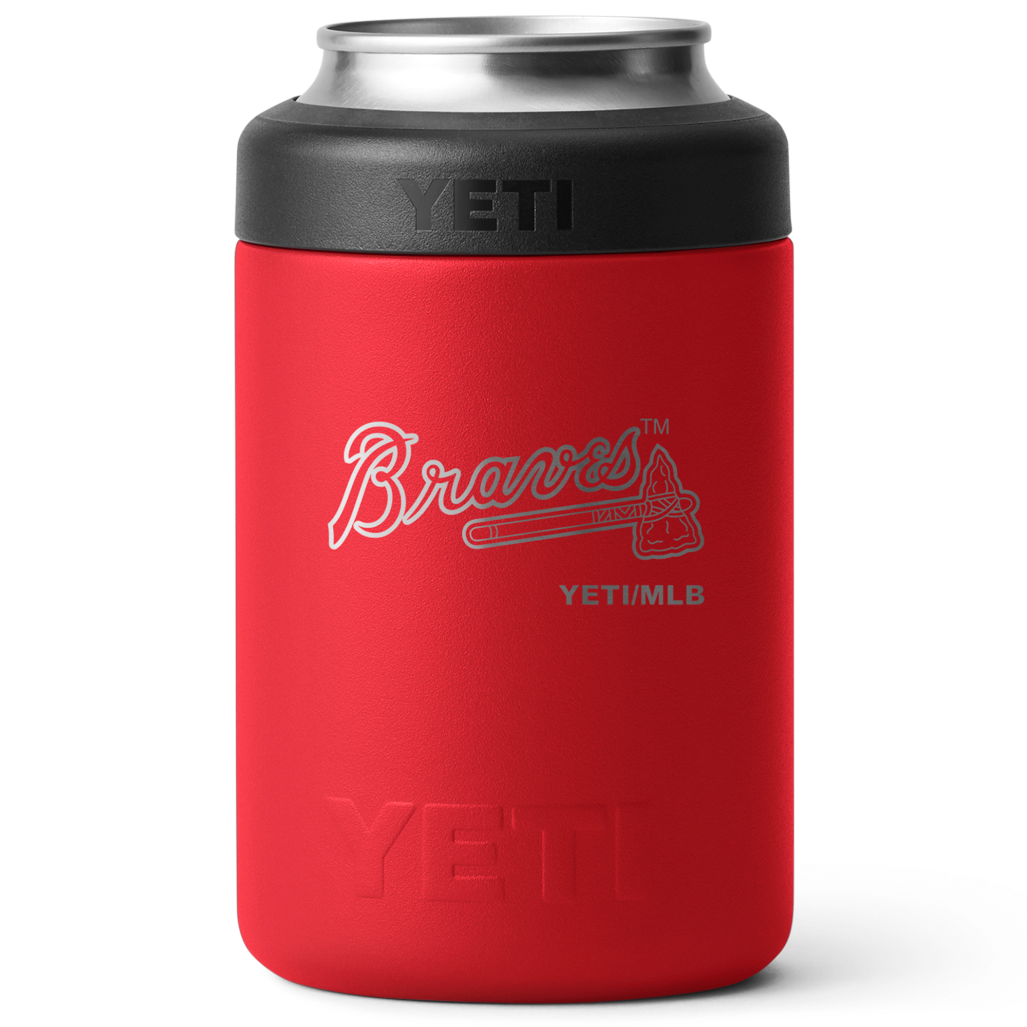 YETI Atlanta Braves 12oz. Rambler Colster Can Cooler