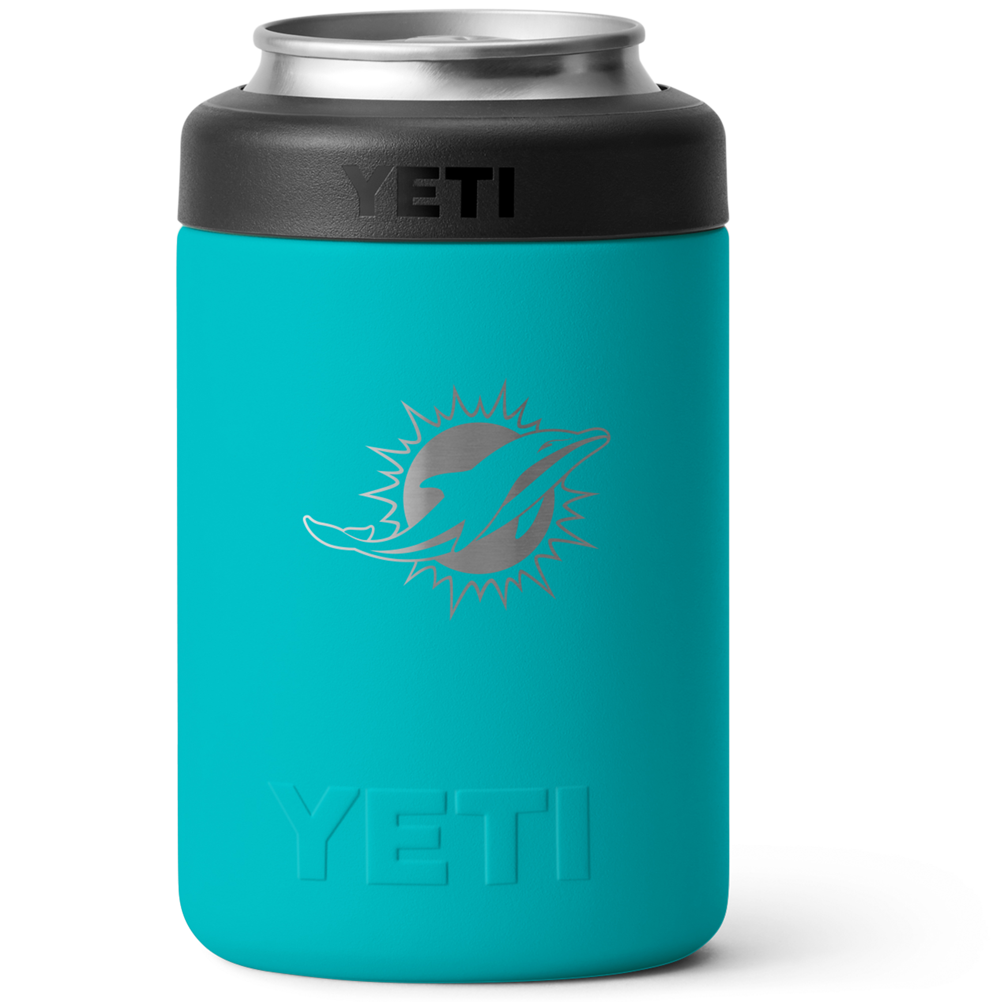 YETI Miami Dolphins 12oz. Rambler Colster Can Cooler