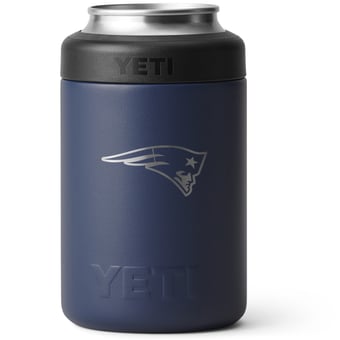 YETI New England Patriots 12oz. Rambler Colster Can Cooler